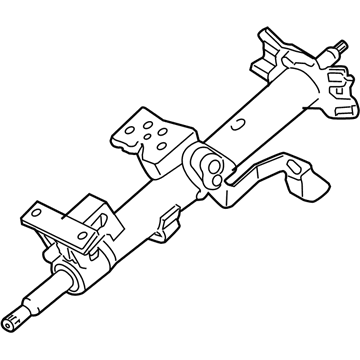 2007 Toyota Highlander Steering Column - 45250-48080