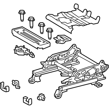 Toyota 71120-07062 Frame Assembly, Front Seat