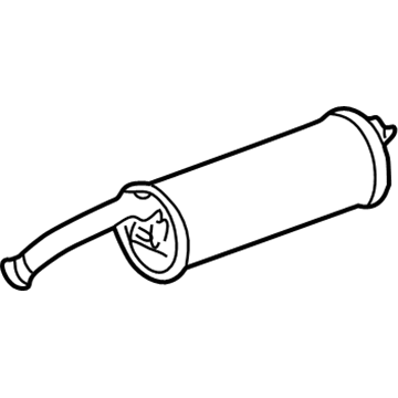 Scion 17430-21480 Muffler & Pipe