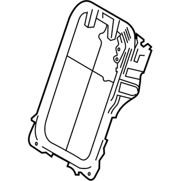 Toyota 71018-42290 Frame Sub-Assembly, Rr S