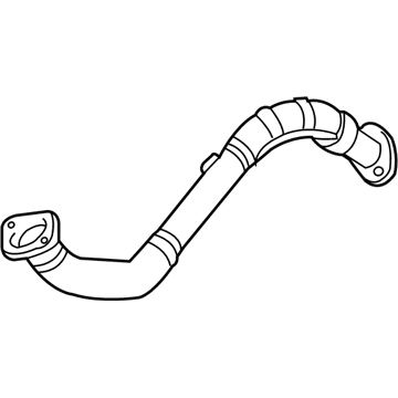 2009 Toyota RAV4 Exhaust Pipe - 17410-0V021