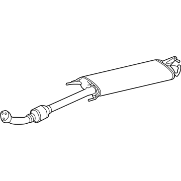 2009 Toyota RAV4 Exhaust Pipe - 17420-0V072