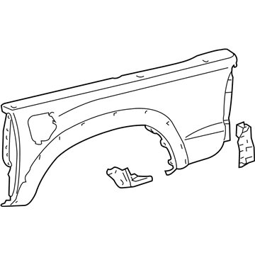 Toyota 65500-04902 Side Panel