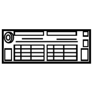 Toyota 42661-48511 Tire Pressure Label