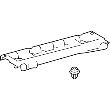 Toyota 58577-0R041-C0 Support Plate, Rear