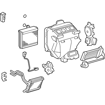 Toyota 87050-33543 Evaporator Assembly