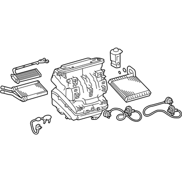 Toyota 87050-02C10 A/C & Heater Assembly