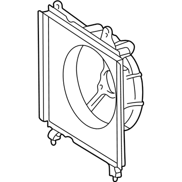 Toyota 16711-0A130 Fan Shroud