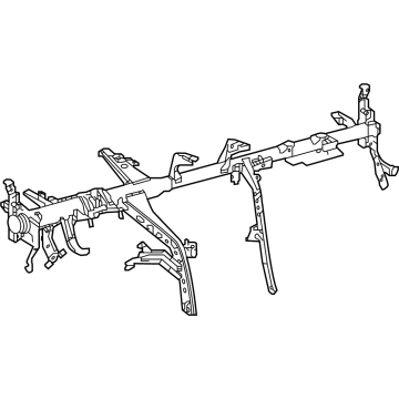 Toyota 55330-0C090 Reinforcement Beam