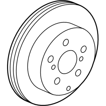 Toyota 42431-0E110 Rotor