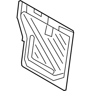 Toyota 71017-02310 Frame Sub-Assy, Rear Seat Back, RH