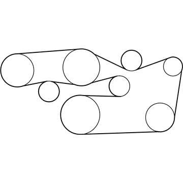 Toyota 90916-A2010 Serpentine Belt