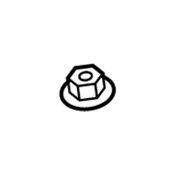 Toyota 90178-A0107 Side Mount Bracket Nut