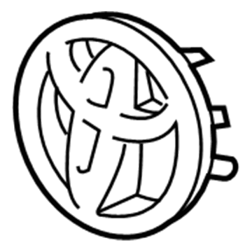 Toyota 75310-47010 Emblem