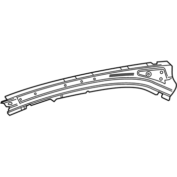 Toyota 61075-06030 Rail Reinforcement