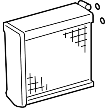 Toyota 88501-02180 Evaporator Core