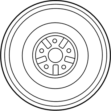 Toyota 42611-20A50 Wheel, Disc