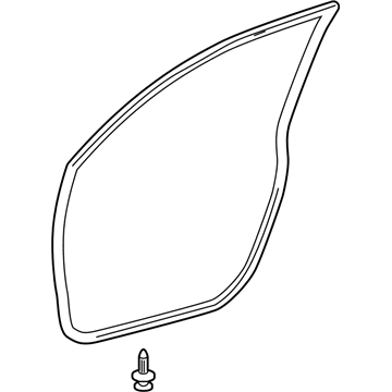 2007 Toyota RAV4 Weather Strip - 67861-0R010