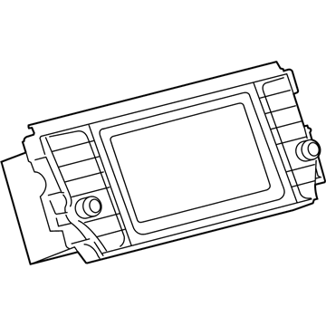 Toyota 86120-07150 Display Unit