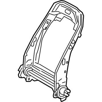 Toyota 71014-06410 Frame Sub-Assembly, Front S