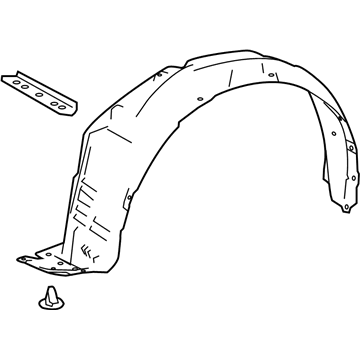 Toyota 53876-42090 Fender Liner