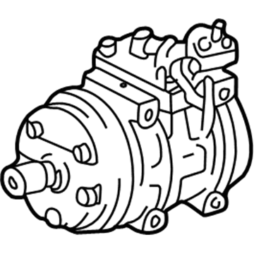 1998 Toyota Corolla A/C Compressor - 88320-02050-84