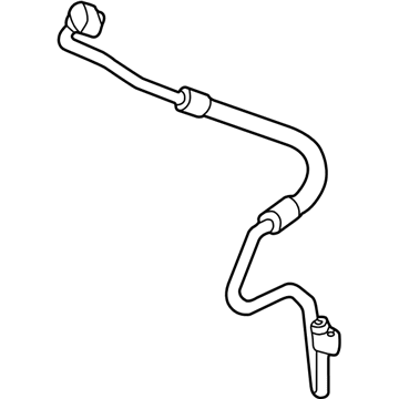 Toyota 88711-02050 Hose, Cooler REFRIGERANT Discharge