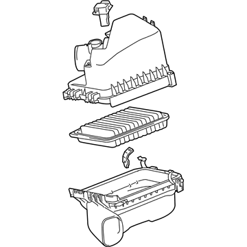 Toyota 17700-0T043 Air Cleaner Assembly