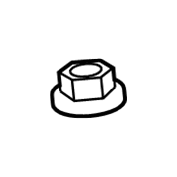 Toyota 90177-A0007 Top Nut