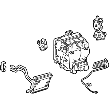 Toyota 87050-06521 Case Assembly