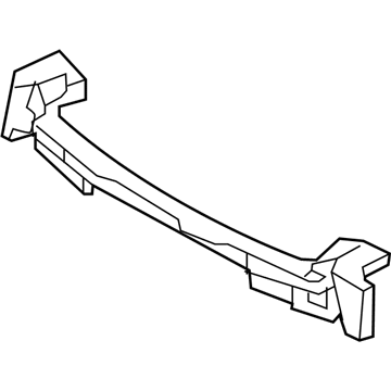 Toyota 52611-0E120 ABSORBER, Front Bumper