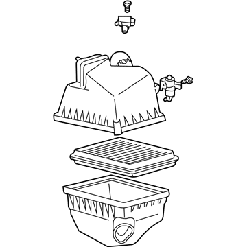 Toyota 17700-20150 Air Cleaner Assembly