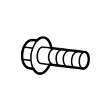 Toyota 90163-60024 Screw, HEXAGON TAPPI