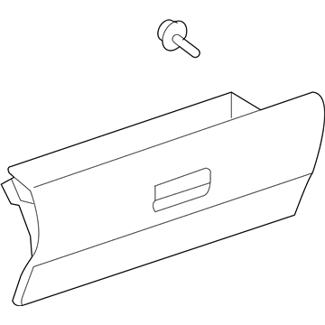 Toyota 55550-12500-B0 Door Assy, Glove Compartment