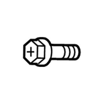 Toyota 90159-A0053 Bumper Cover Screw