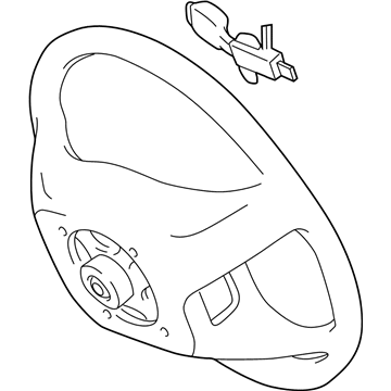 2001 Toyota Solara Steering Wheel - 45100-06141-B1