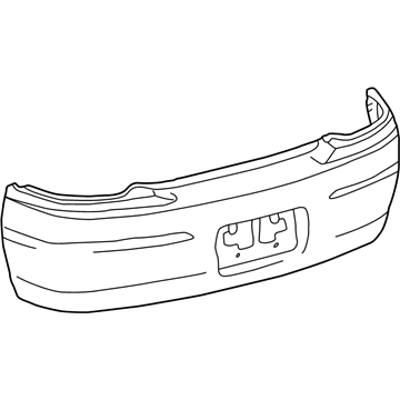 Toyota 52159-AA901 Bumper Cover