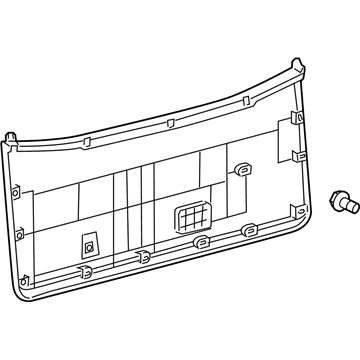 Toyota 67750-0C021-E0 Board Assembly, Back Door