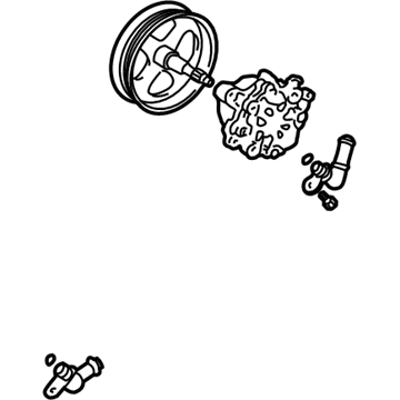 Toyota 44310-06080 Pump Assembly, VANE