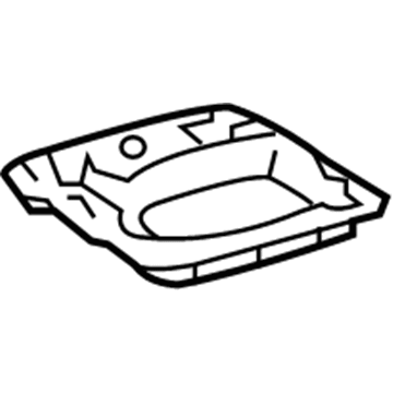 Toyota 58925-07010 Pocket, Console Box, Rear