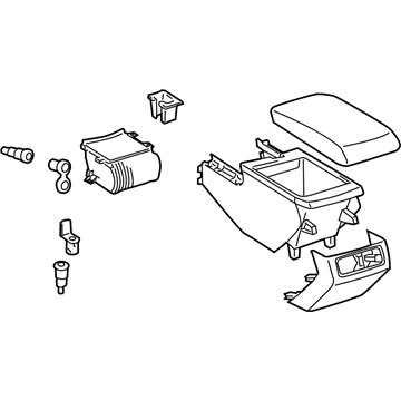 Toyota 58810-07042-A0 Rear Console