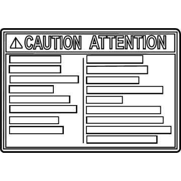 Toyota 74559-30070 Fuel Label