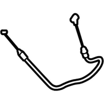 Toyota 72695-08031 Lock Cable