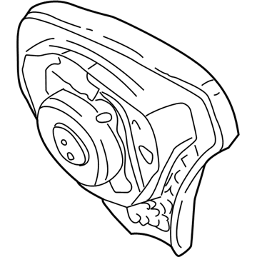 Toyota 45130-02212-B0 Driver Air Bag