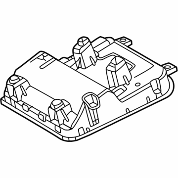 Toyota 63650-0C400-B0 Overhead Console