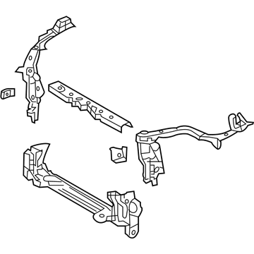 2010 Toyota Matrix Radiator Support - 53201-02220