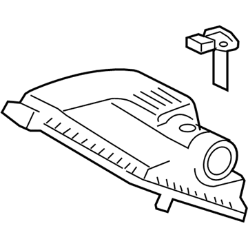 Toyota 17705-0C121 Cap Sub-Assembly, Air Cl