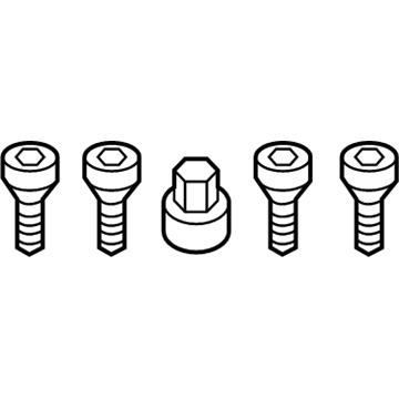 Toyota 90118-WA688 Wheel Lock Kit