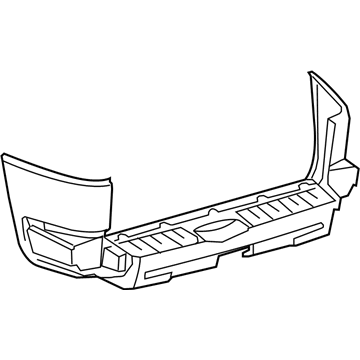 Toyota 52159-35220 Bumper Cover