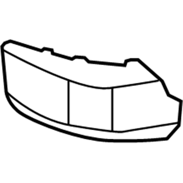 Toyota 52463-35021 Corner Pad